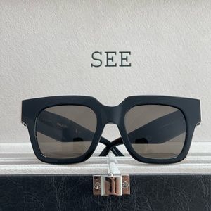 Celine sunglasses square with gold trim